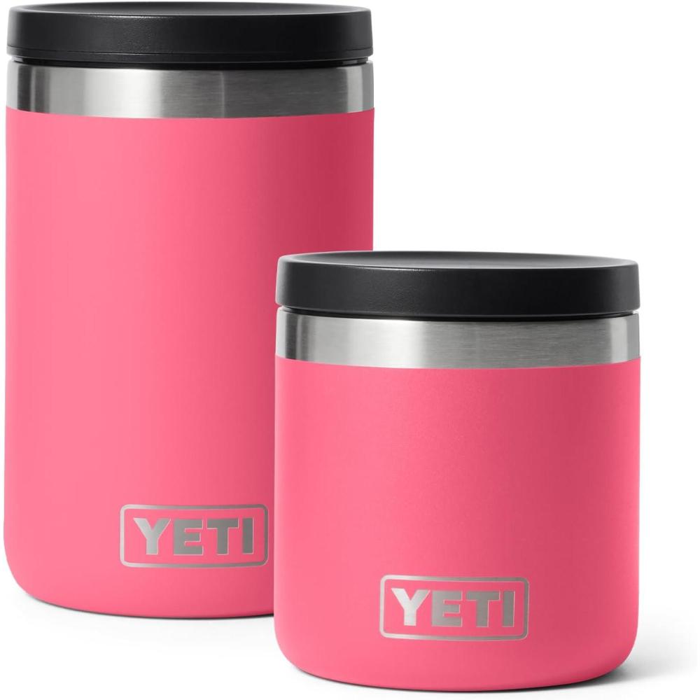 imageYETI Rambler 16 ampamp 8 oz oz Food Jar Vacuum Insulated Stainless Steel With Airtight Lid Tropical Pink