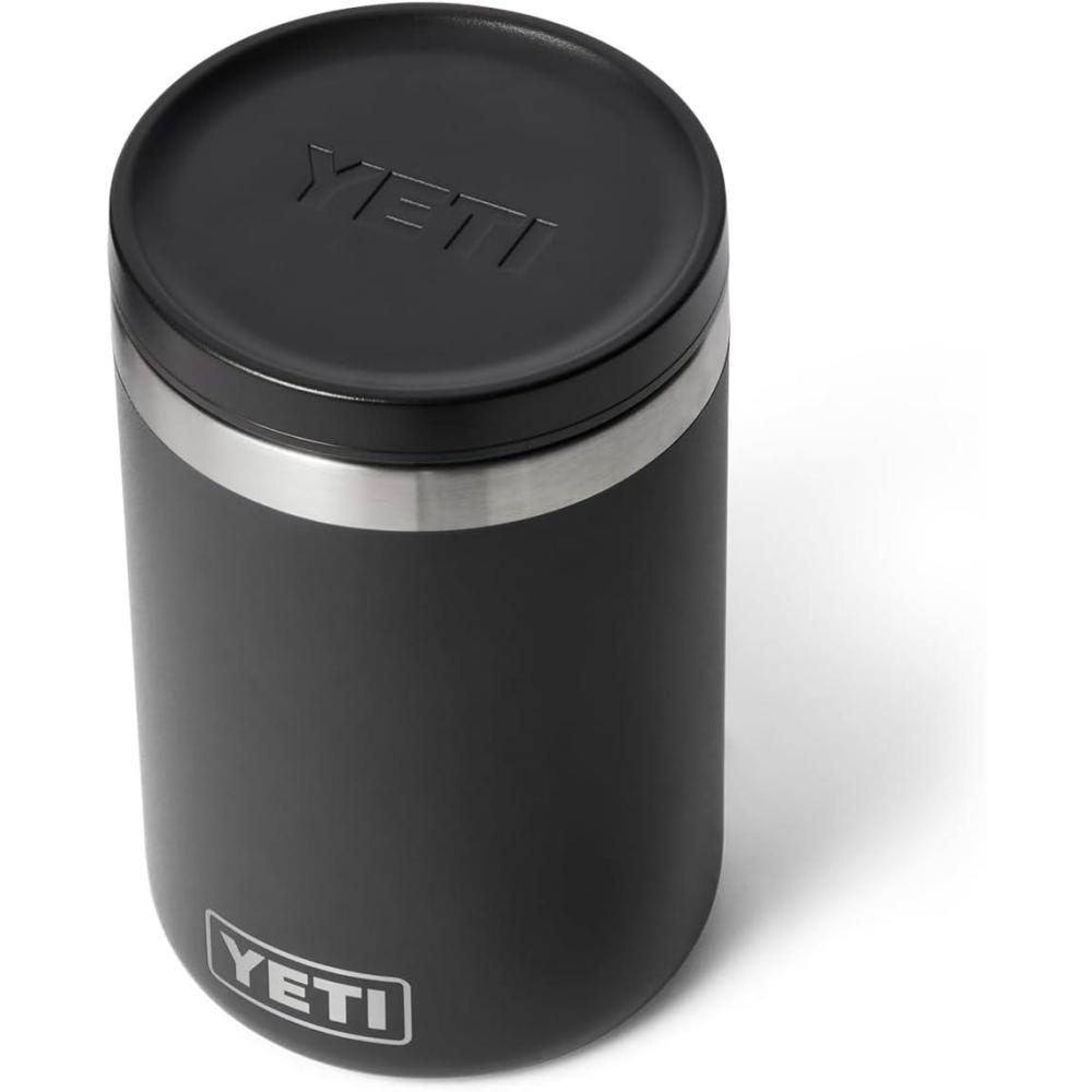 imageYETI Rambler 16 oz Food Jar Vacuum Insulated Stainless Steel With Airtight Lid BlackBlack