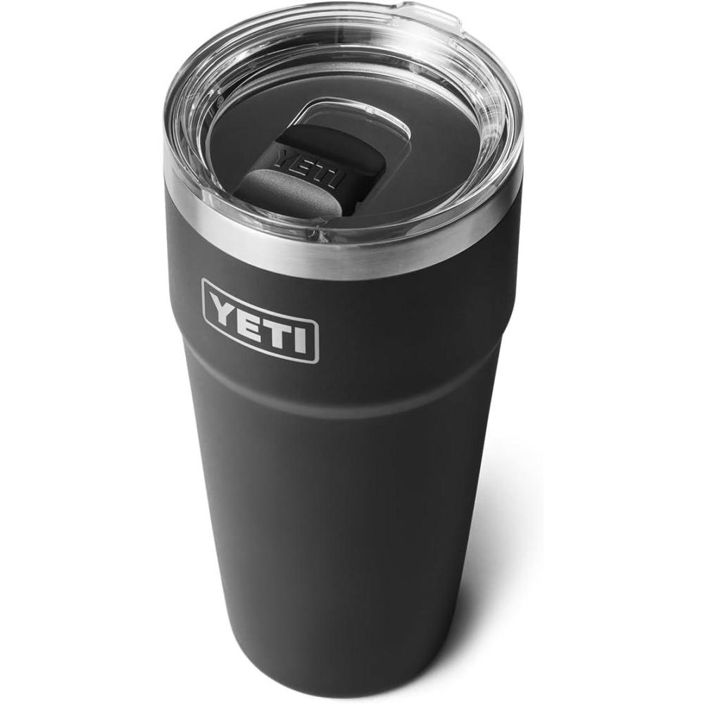 imageYETI Rambler 30 oz Stackable Tumbler Stainless Steel Vacuum Insulated with MagSlider LidBlack