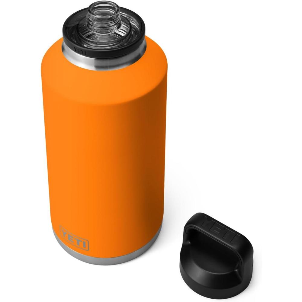 imageYETI Rambler 64 oz Bottle Vacuum Insulated Stainless Steel with Chug Cap NavyKing Crab