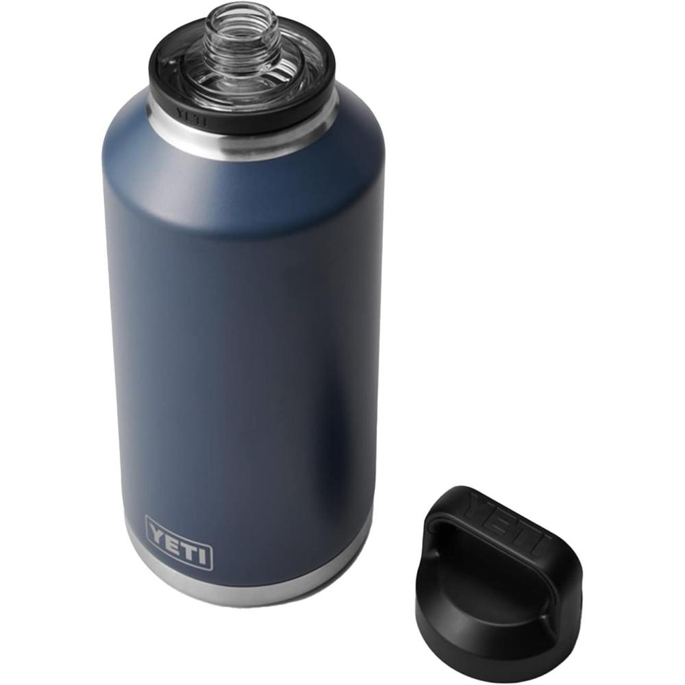 imageYETI Rambler 64 oz Bottle Vacuum Insulated Stainless Steel with Chug Cap NavyNavy
