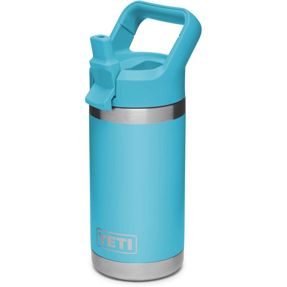 imageYETI Rambler Jr 12 oz Kids Bottle with Straw CapReef Blue