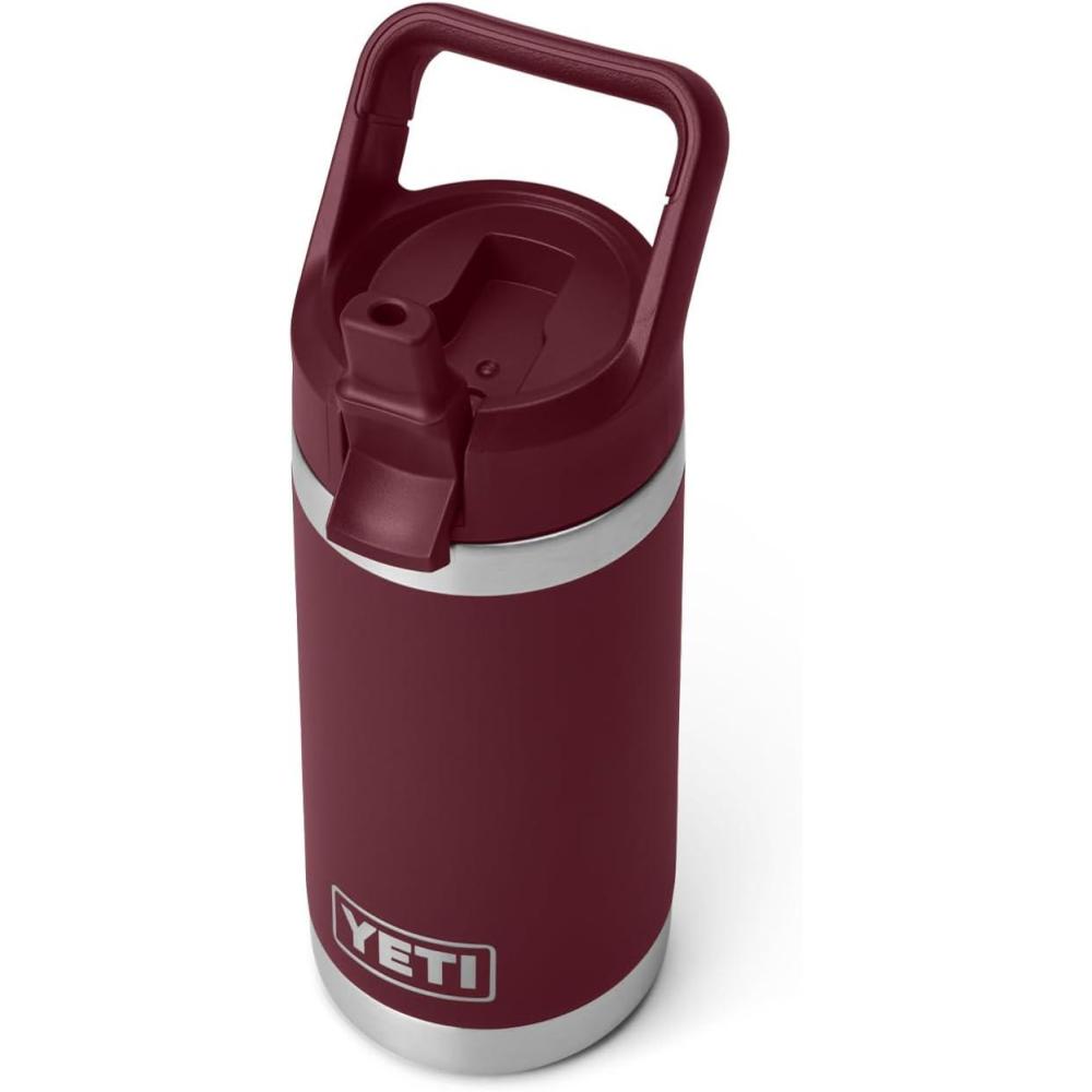 imageYETI Rambler Jr 12 oz Kids Bottle with Straw CapWild Vine Red