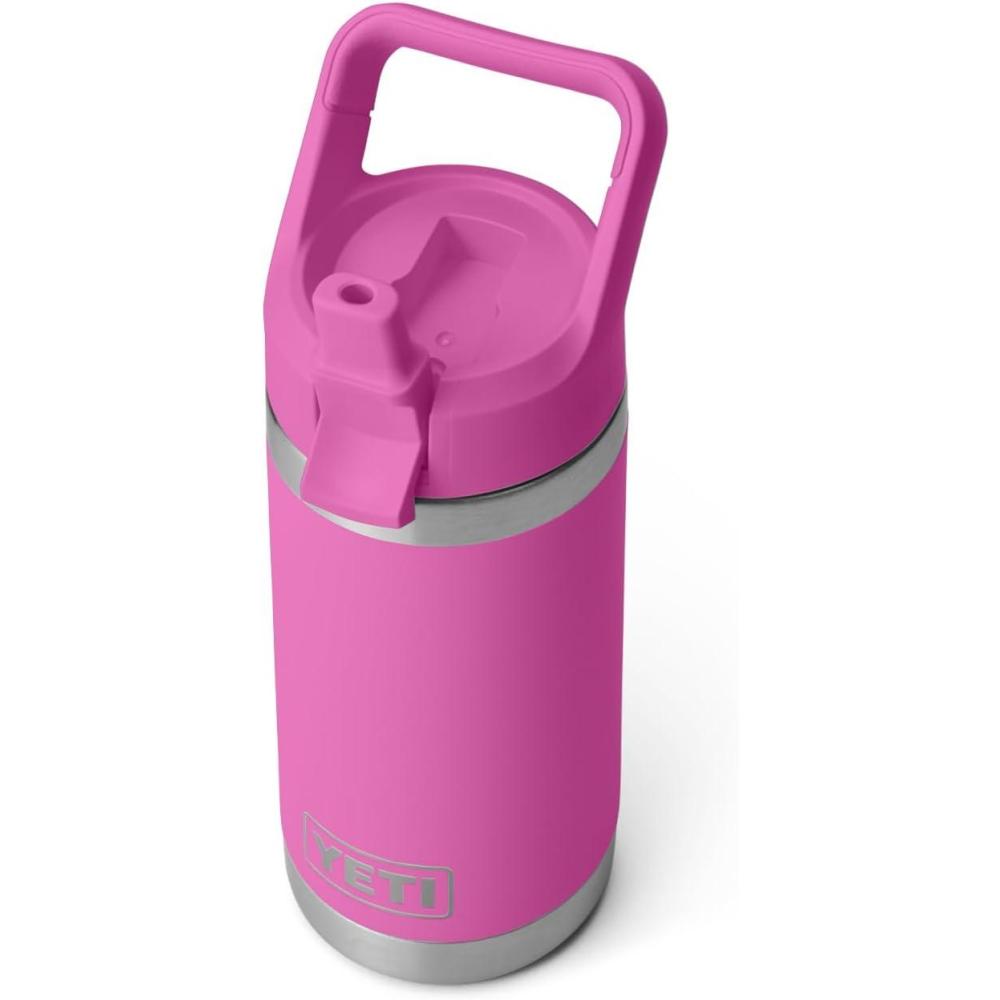 imageYETI Rambler Jr 12 oz Kids Bottle with Straw CapWildflower Fuchsia