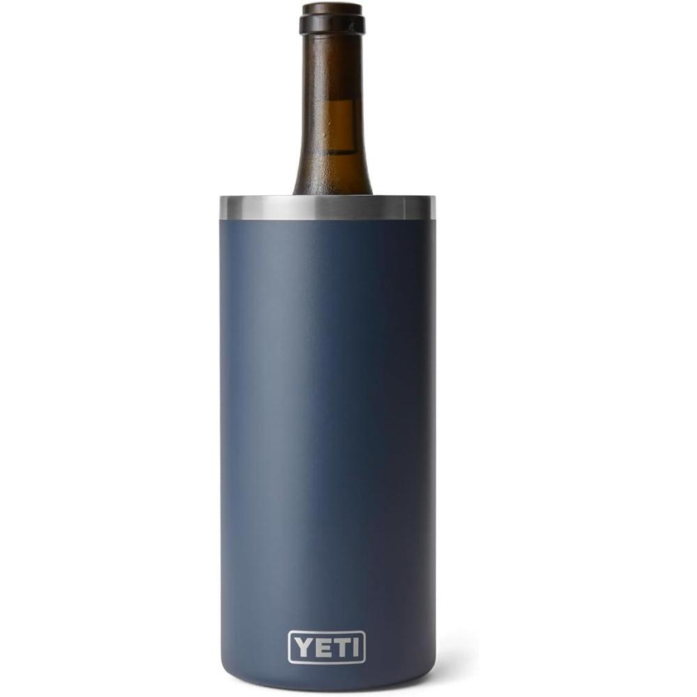 imageYETI Rambler Wine Chiller Fits Most Wine BottlesNavy