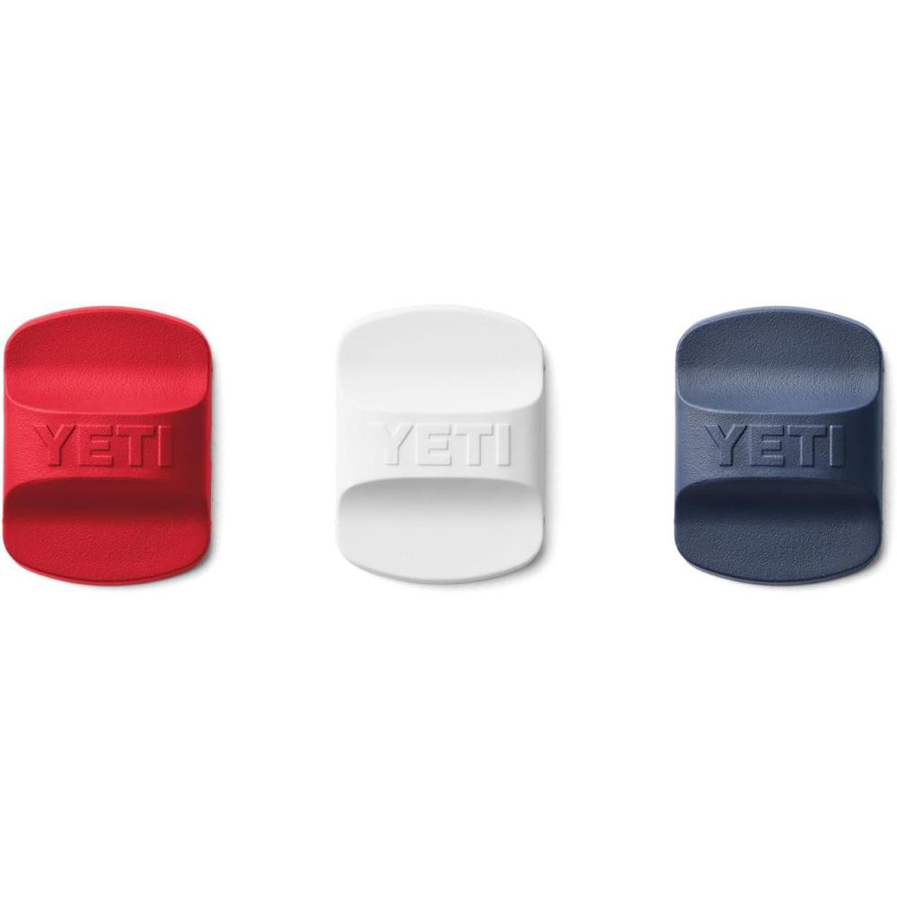 imageYETI Replacement MagSliders 3 PackRescue RedWhiteNavy