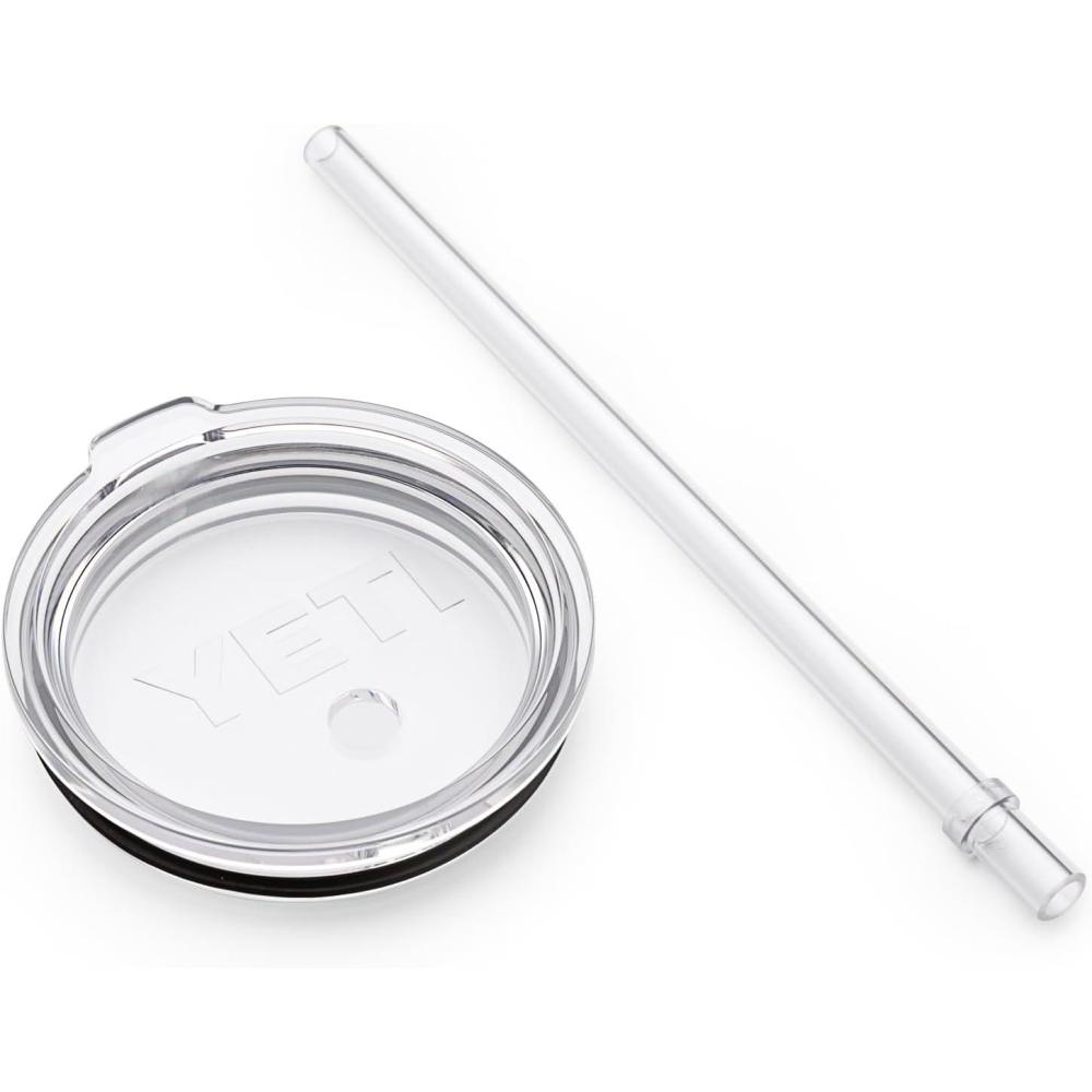 imageYETI Straw Lid Rambler Drinkware ShatterProof and Dishwasher Safeone size