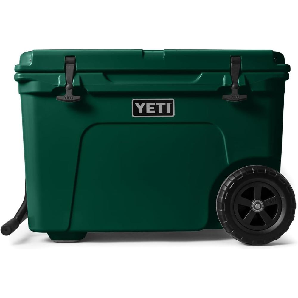 imageYETI Tundra Haul Portable Wheeled CoolerBlack Forest Green