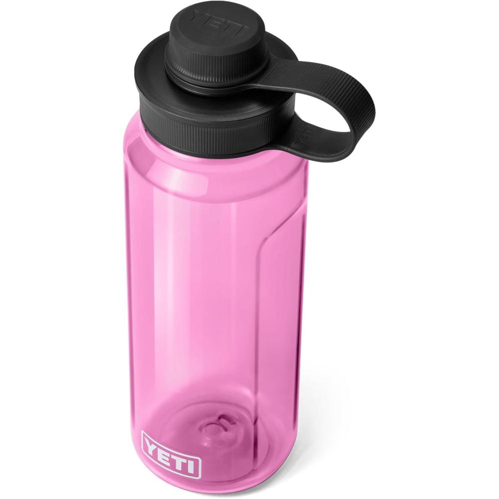 imageYETI Yonder Water Bottle with Yonder Tether Cap Lightweight Leakproof and BPAFreePower Pink
