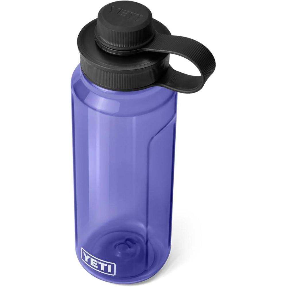 imageYETI Yonder Water Bottle with Yonder Tether Cap Lightweight Leakproof and BPAFreeUltramarine Violet