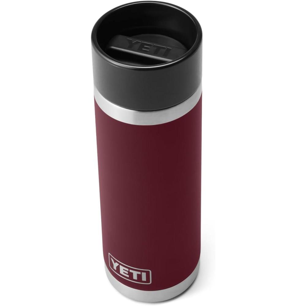 imageYeti Rambler 18 Oz Hotshot Bottle Tropical PinkWild Vine Red