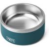 YETI Boomer 4, Stainless Steel, Non-Slip Dog Bowl, Holds 32 Ounces(Agave Teal)