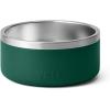 YETI Boomer 4, Stainless Steel, Non-Slip Dog Bowl, Holds 32 Ounces(Black Forest Green)