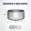 YETI Boomer 8, Stainless Steel, Non-Slip Dog Bowl, Holds 64 Ounces(Bimini Pink)