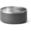 YETI Boomer 8, Stainless Steel, Non-Slip Dog Bowl, Holds 64 Ounces(Charcoal)