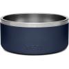 YETI Boomer 8, Stainless Steel, Non-Slip Dog Bowl, Holds 64 Ounces(Navy)