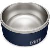 YETI Boomer 8, Stainless Steel, Non-Slip Dog Bowl, Holds 64 Ounces(Navy)