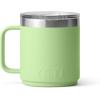 YETI Rambler 10 oz Stackable Mug, Vacuum Insulated, Stainless Steel with MagSlider Lid, White(Key Lime)