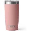 YETI Rambler 10 oz Tumbler, Stainless Steel, Vacuum Insulated with MagSlider Lid, White(Baby Pink)