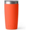 YETI Rambler 10 oz Tumbler, Stainless Steel, Vacuum Insulated with MagSlider Lid, White(Papaya)