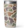 YETI Rambler 10 oz Tumbler, Stainless Steel, Vacuum Insulated with MagSlider Lid, White(Tan Camo)