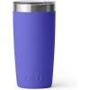 YETI Rambler 10 oz Tumbler, Stainless Steel, Vacuum Insulated with MagSlider Lid, White(Ultramarine Violet)