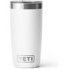 YETI Rambler 10 oz Tumbler, Stainless Steel, Vacuum Insulated with MagSlider Lid, White(White)