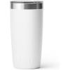 YETI Rambler 10 oz Tumbler, Stainless Steel, Vacuum Insulated with MagSlider Lid, White(White)