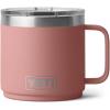 YETI Rambler 14 oz Stackable Mug, Vacuum Insulated, Stainless Steel with MagSlider Lid(Sandstone Pink)