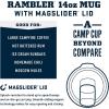 YETI Rambler 14 oz Stackable Mug, Vacuum Insulated, Stainless Steel with MagSlider Lid(Ultramarine Violet)