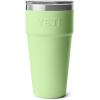 YETI Rambler 30 oz Stackable Tumbler, Stainless Steel, Vacuum Insulated with MagSlider Lid(Key Lime)
