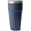 YETI Rambler 30 oz Stackable Tumbler, Stainless Steel, Vacuum Insulated with MagSlider Lid(Navy)