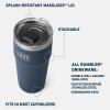 YETI Rambler 30 oz Stackable Tumbler, Stainless Steel, Vacuum Insulated with MagSlider Lid(Wetlands Brown)