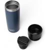 YETI Rambler 34 oz. French Press Coffee Maker, (1) 16 oz Travel Bottle, Stainless Steel, Navy