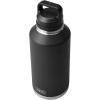 YETI Rambler 64 oz Bottle, Vacuum Insulated, Stainless Steel with Chug Cap, Navy(Black)