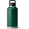 YETI Rambler 64 oz Bottle, Vacuum Insulated, Stainless Steel with Chug Cap, Navy(Black Forest Green)