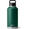 YETI Rambler 64 oz Bottle, Vacuum Insulated, Stainless Steel with Chug Cap, Navy(Black Forest Green)