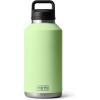 YETI Rambler 64 oz Bottle, Vacuum Insulated, Stainless Steel with Chug Cap, Navy(Key Lime)