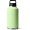 YETI Rambler 64 oz Bottle, Vacuum Insulated, Stainless Steel with Chug Cap, Navy(Key Lime)
