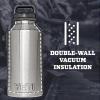 YETI Rambler 64 oz Bottle, Vacuum Insulated, Stainless Steel with Chug Cap, Navy(Navy)