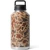 YETI Rambler 64 oz Bottle, Vacuum Insulated, Stainless Steel with Chug Cap, Navy(Wetlands Camo)