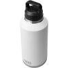 YETI Rambler 64 oz Bottle, Vacuum Insulated, Stainless Steel with Chug Cap, Navy(White)