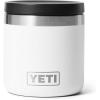 YETI Rambler 8 oz Food Jar, Vacuum Insulated, Stainless Steel, With Airtight Lid, Black Forest Green(White)