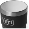 YETI Rambler 8 oz Insulated Coffee Mug with Lid – Stackable Double-Wall Vacuum Insulated Coffee Cup – DuraSip Ceramic Lining – Barista-Friendly Design – Stainless Steel – Dishwasher Safe(Black)