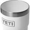 YETI Rambler 8 oz Insulated Coffee Mug with Lid – Stackable Double-Wall Vacuum Insulated Coffee Cup – DuraSip Ceramic Lining – Barista-Friendly Design – Stainless Steel – Dishwasher Safe(White)