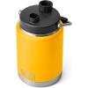 YETI Rambler Half Gallon Jug, Vacuum Insulated, Leakproof, Stainless Steel with MagCap(Alpine Yellow)