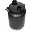 YETI Rambler Half Gallon Jug, Vacuum Insulated, Leakproof, Stainless Steel with MagCap(Black)