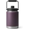 YETI Rambler Half Gallon Jug, Vacuum Insulated, Leakproof, Stainless Steel with MagCap(Nordic Purple)