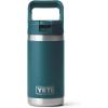 YETI Rambler Jr. 12 oz Kids Bottle, with Straw Cap(Agave Teal)