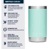 YETI Rambler Jr. 12 oz Kids Bottle, with Straw Cap(Seafoam)